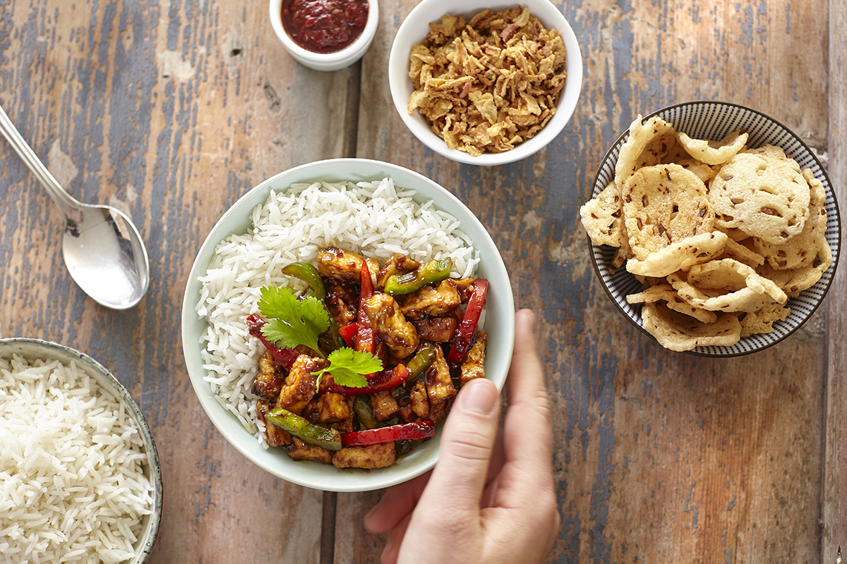 Samasaya-Ketjap-met-tempeh-en-paprika